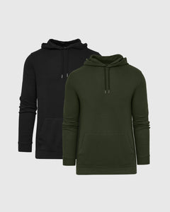 True ClassicEssential Waffle Hoodie 2-Pack