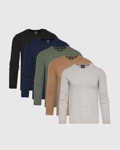 True ClassicDressy Crew Neck Sweater 5-Pack