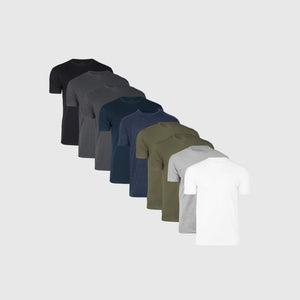 True ClassicThe Basic Crew Neck T-Shirt 9-Pack