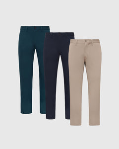 True ClassicEveryday Chino 3-Pack