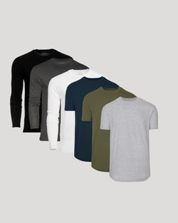 Variety Crews 6&#8209;Pack