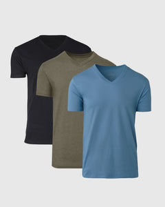 True ClassicIndigo Nights V-Neck 3 Pack