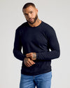 Crew Core Sleeve Variety 6-Pack modeled by man in black long sleeve.