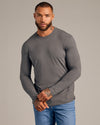 Holiday Core Variety 6-Pack: man in slate-gray long-sleeve shirt.