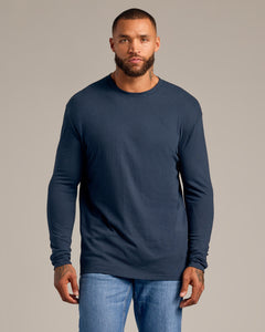 True ClassicStandard Long Sleeve Crew Neck T-Shirt 3-Pack