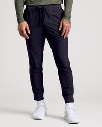 Pantalon de jogging d'entraînement actif noir