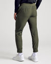 Kelp Active Training Joggers with ribbed knees, cuffed ankles, and sneakers.