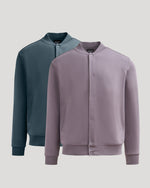Neptune & Thistle Bomber Fleece Jacket 2-Pack