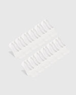 Pack de 12 calcetines invisibles blancos