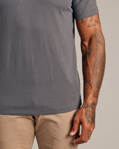 True ClassicCarbon Short Sleeve Polo