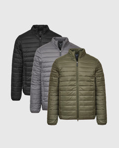 True ClassicClassic Puffer Jacket 3-Pack