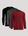 Classic Long Sleeve Crew 3-Pack