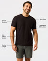 Short Active Crew Neck 3-Pack