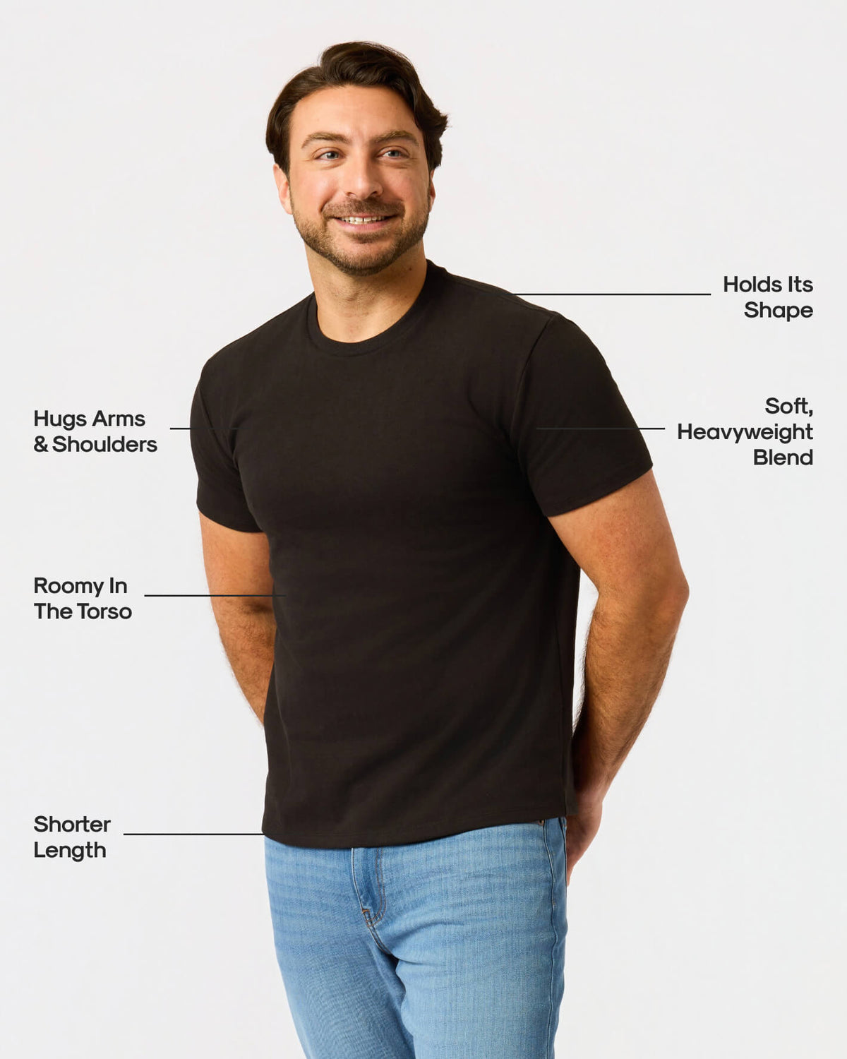 Short Heavyweight Crew 3-Pack