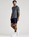 Carbon Active Crew Neck Tee