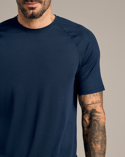 Navy Active Mesh Crew