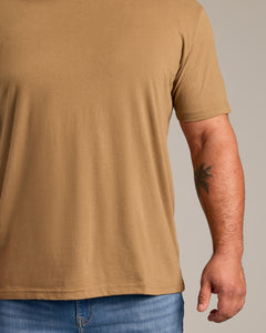 True ClassicTan 499 Short Sleeve Crew Neck Tee