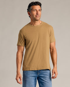 True ClassicTan 499 Short Sleeve Crew Neck Tee