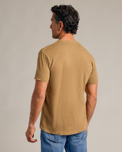 True ClassicTan 499 Short Sleeve Crew Neck Tee