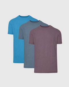 True ClassicSummer Storm Short Sleeve Classic Crew 3-Pack