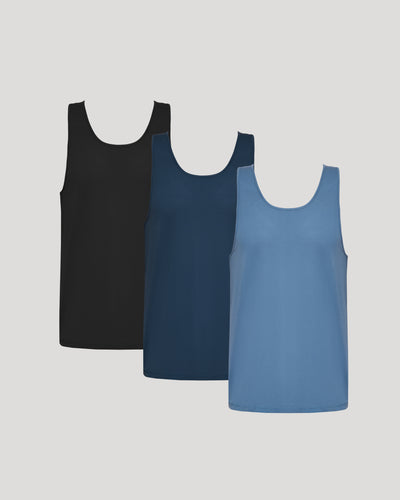 Ärmellose Active Mesh-Tanktops im 3er-Pack von The Staple