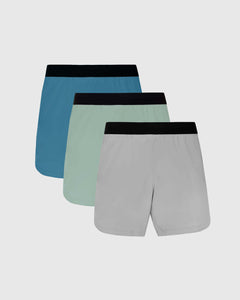 True ClassicStamina 7" Active Training Shorts 3-Pack