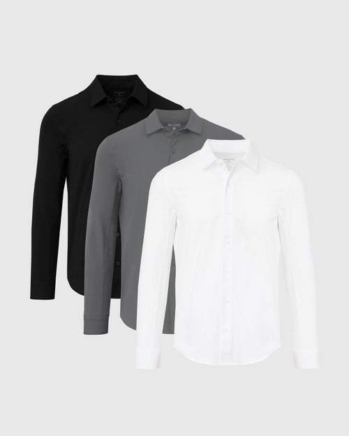 Standard Commuter Long Sleeve Shirt 3-Pack