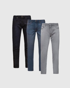 True ClassicVariety Slim Comfort Jeans 3-Pack