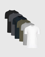 Camiseta de doblo recto alto de Staple Lote de 6