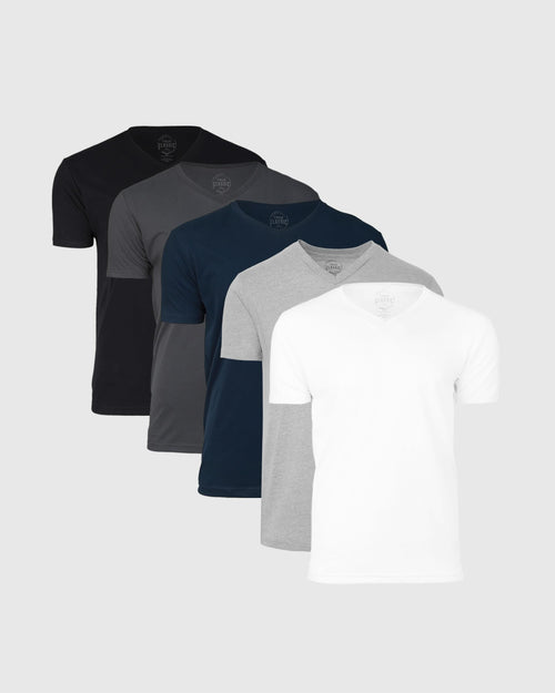 Staple V-Neck Tee 5-Pack