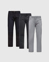 Straight Comfort Jeans in Indigo &amp; Grau (3er-Pack)