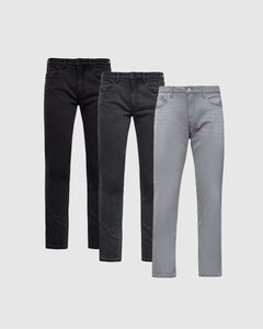 True ClassicStraight Comfort Jeans 3-Pack