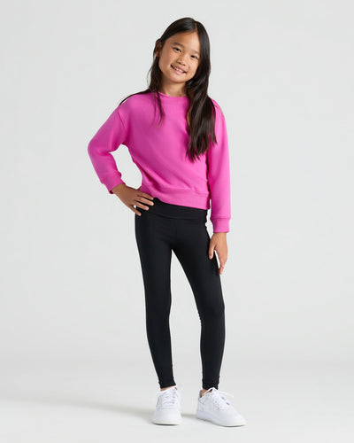 Girls Slouch Pullover Crew