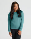 Girl in Girls Stormcloud Slouch Pullover Crew & Relaxed Joggers.