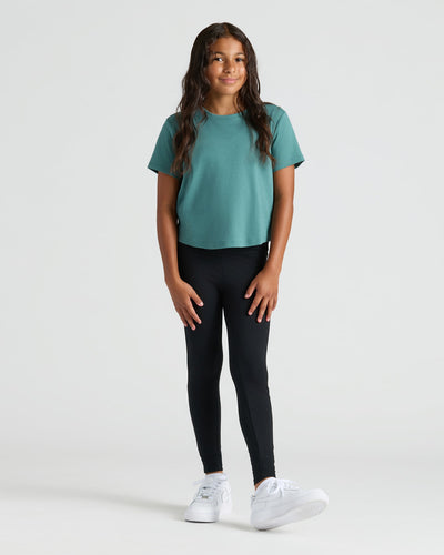 Girls Foldover Leggings