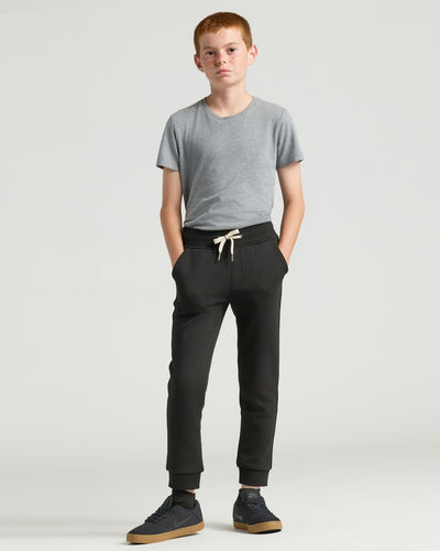 Boys' Fleece Joggers - Black
