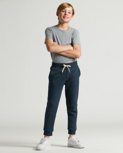 Boys' Fleece Joggers - Navy