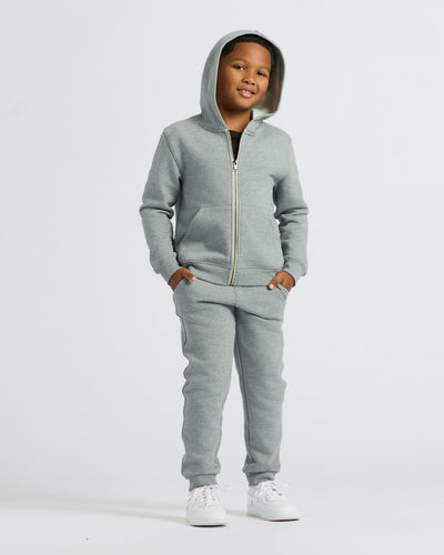 Boys' Fleece Joggers - Medium Heather Gray