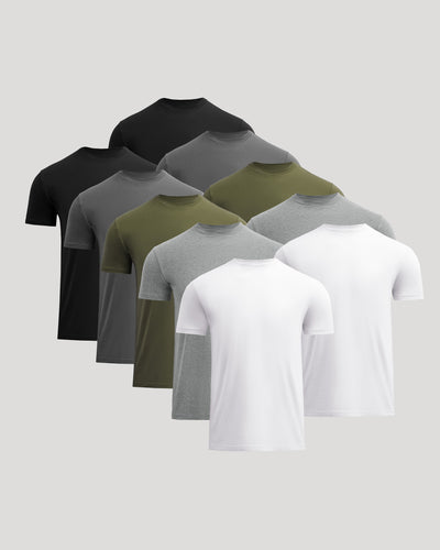 Klassischer Rundhals (10‑Pack)