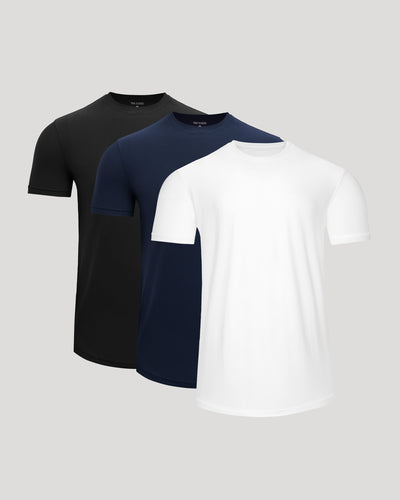 Active Curved Hem Crew