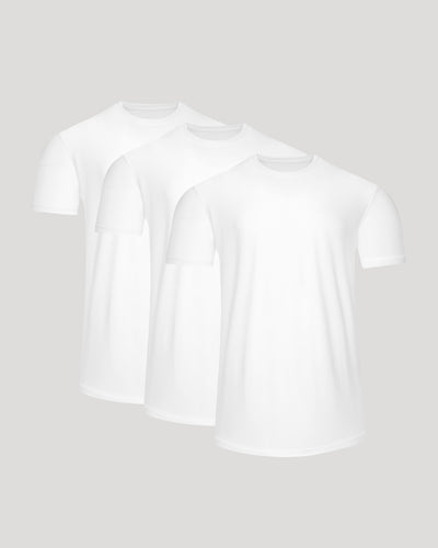 Active Curved Hem Crew