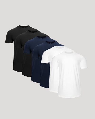 Active Curved Hem Crew
