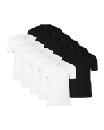 Black & White V-Neck 10-Pack