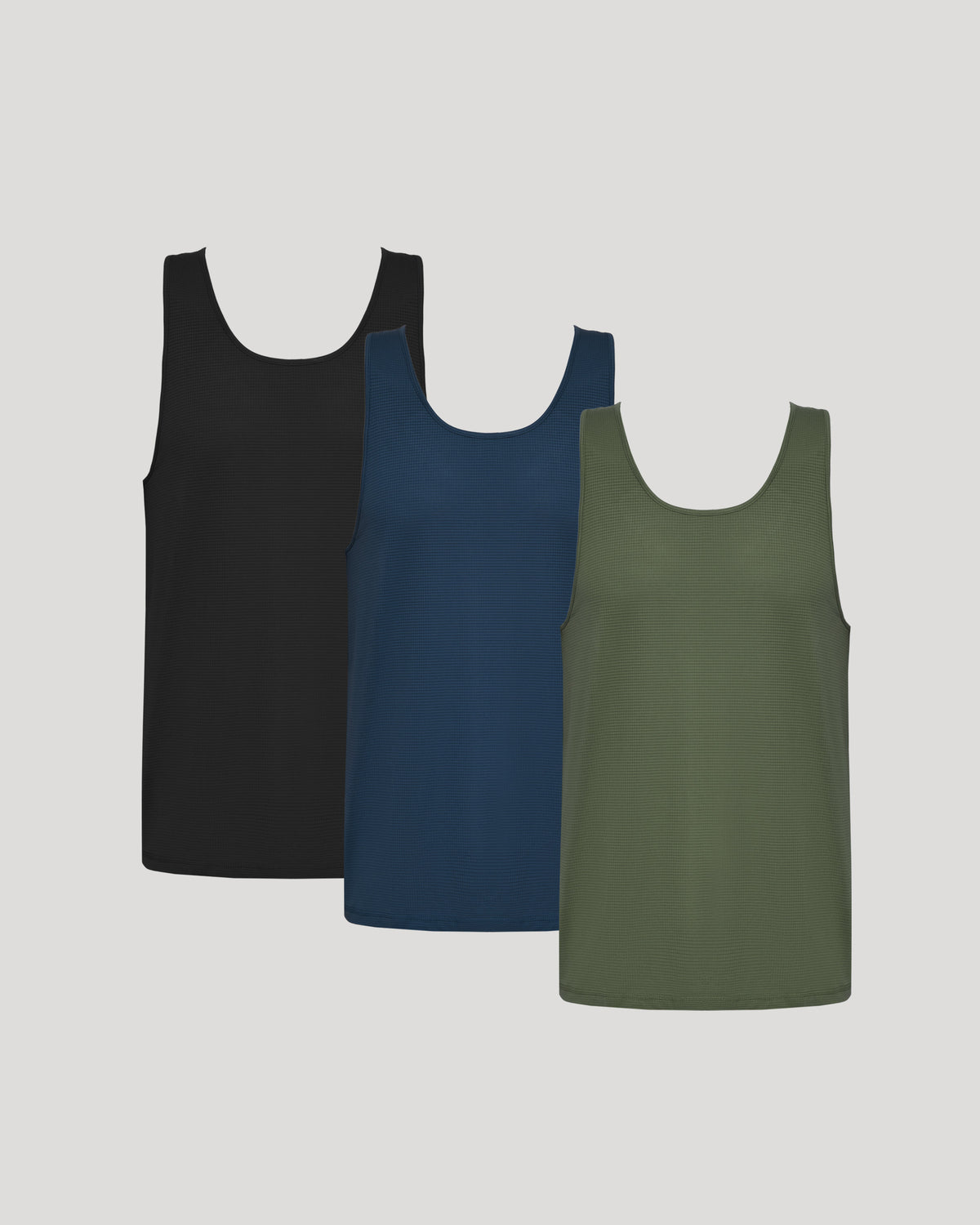 Men's Sleeveless Active Mesh Performance Tank Top for Gym and Outdoor Training.