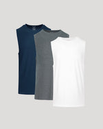 Sleeveless Active Muscle Tee 3-Pack