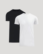 Tall Pima Cotton Blend Crew 2-Pack