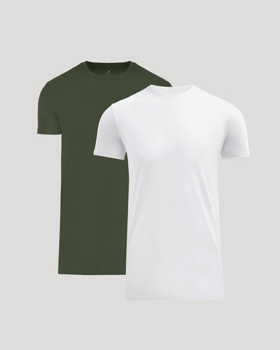 Tall Pima Cotton Blend Crew