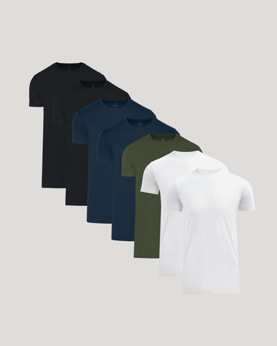 Tall Pima Cotton Blend Crew