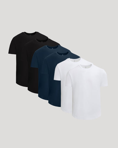 Short Classic Curved Hem Crew