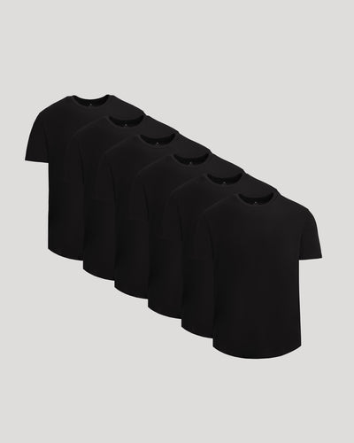 Short Classic Curved Hem Crew